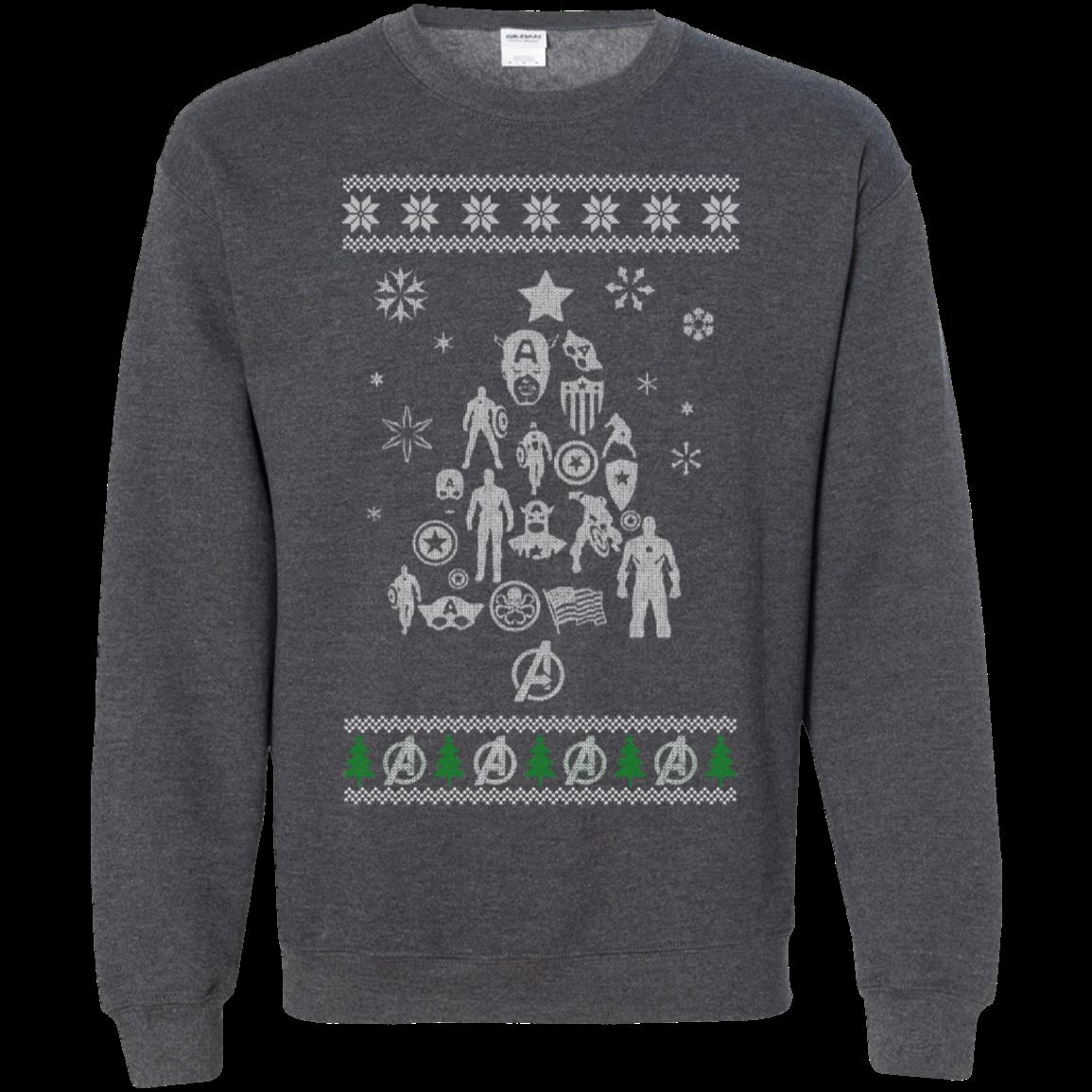 Captain America Avengers Ugly Christmas Sweater Xmas Tree 2 » Cool Gifts for You - Mfamilygift Captain America Avengers Ugly Christmas Sweater Xmas Tree 2