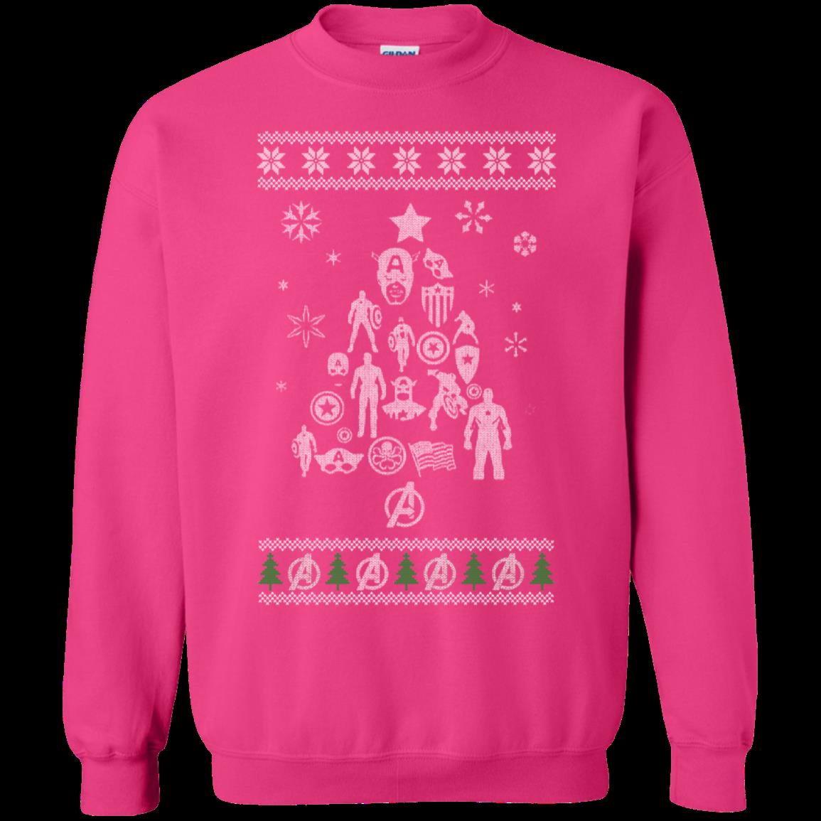 Captain America Avengers Ugly Christmas Sweater Xmas Tree 3 » Cool Gifts for You - Mfamilygift Captain America Avengers Ugly Christmas Sweater Xmas Tree 3