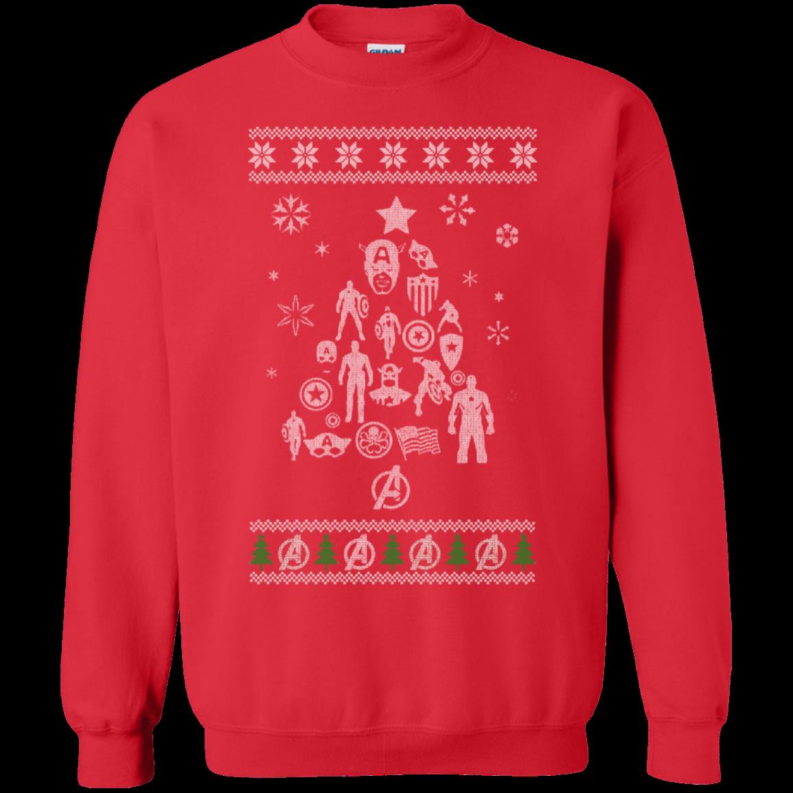 Captain America Avengers Ugly Christmas Sweater Xmas Tree 4 » Cool Gifts for You - Mfamilygift Captain America Avengers Ugly Christmas Sweater Xmas Tree 4