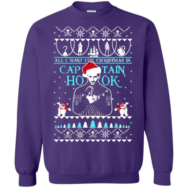 Captain Hook Ugly Christmas T Shirt Hoodies Sweatshirt 4 » Cool Gifts for You - Mfamilygift Captain Hook Ugly Christmas T Shirt Hoodies Sweatshirt 4