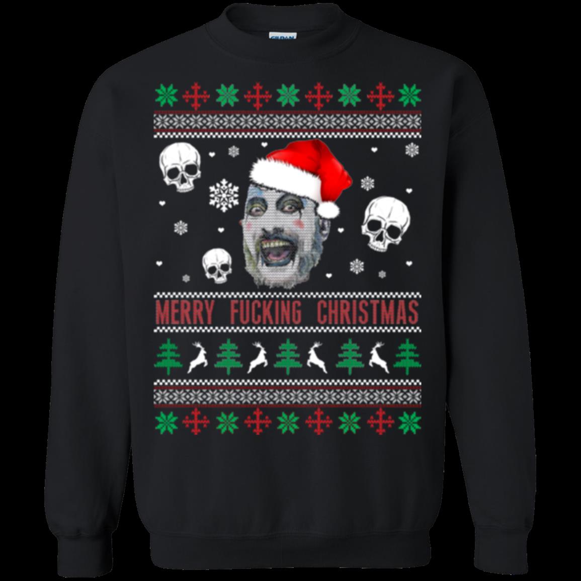 Captain Spaulding Merry Fucking Christmas Ugly Christmas Sweater Shirts T Shirt Hoodies Sweatshirt Captain Spaulding Merry Fucking Christmas Ugly Christmas Sweater Shirts T Shirt Hoodies Sweatshirt