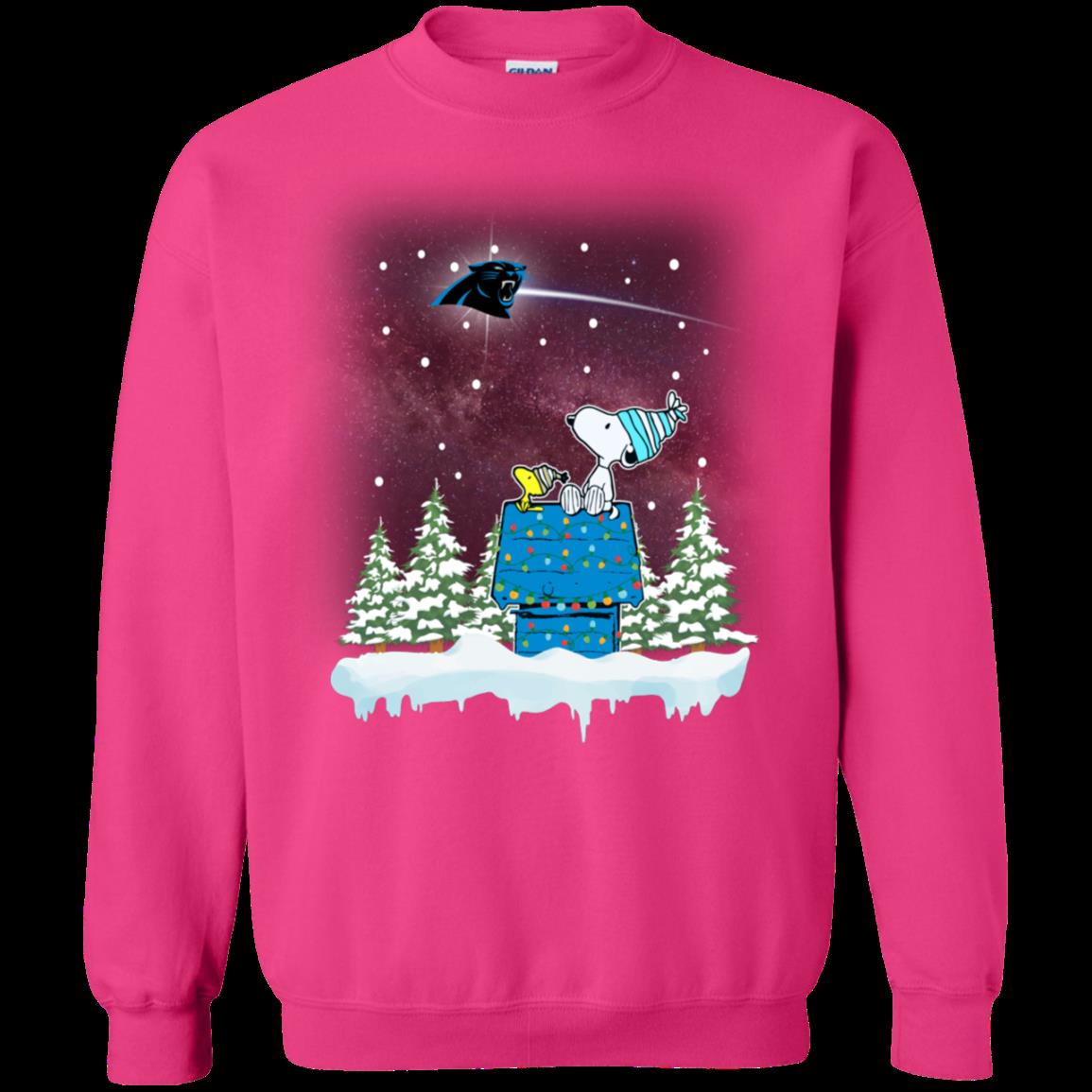 Carolina Panthers Ugly Christmas Sweater Snoopy Woodstock 3 » Cool Gifts for You - Mfamilygift Carolina Panthers Ugly Christmas Sweater Snoopy Woodstock 3
