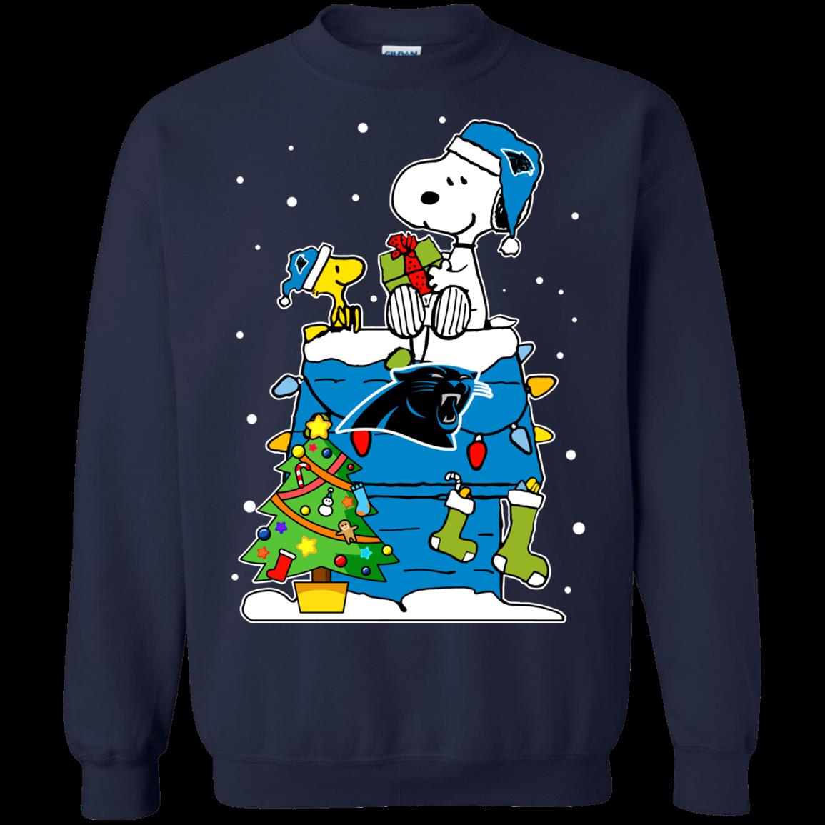 Carolina Panthers Ugly Christmas Sweaters Snoopy Hoodies Sweatshirts 1 » Cool Gifts for You - Mfamilygift Carolina Panthers Ugly Christmas Sweaters Snoopy Hoodies Sweatshirts 1