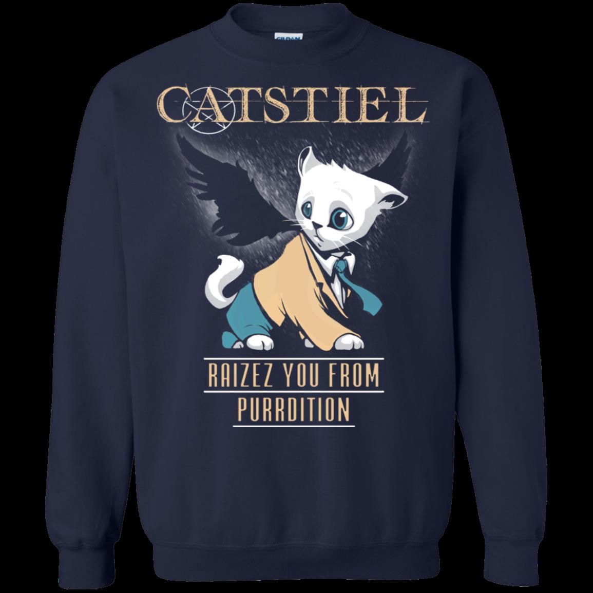 Castiel Cat Supernatural Raizez You From Purrdition T Shirt Hoodies Sweatshirt 2 » Cool Gifts for You - Mfamilygift Castiel Cat Supernatural Raizez You From Purrdition T Shirt Hoodies Sweatshirt 2