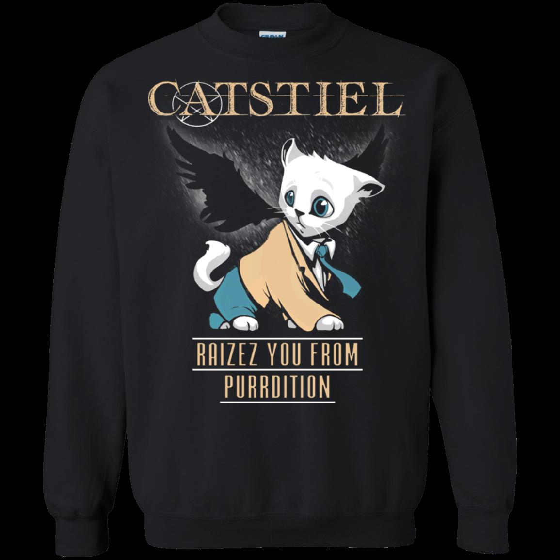 Castiel Cat Supernatural Raizez You From Purrdition T Shirt Hoodies Sweatshirt 3 » Cool Gifts for You - Mfamilygift Castiel Cat Supernatural Raizez You From Purrdition T Shirt Hoodies Sweatshirt 3