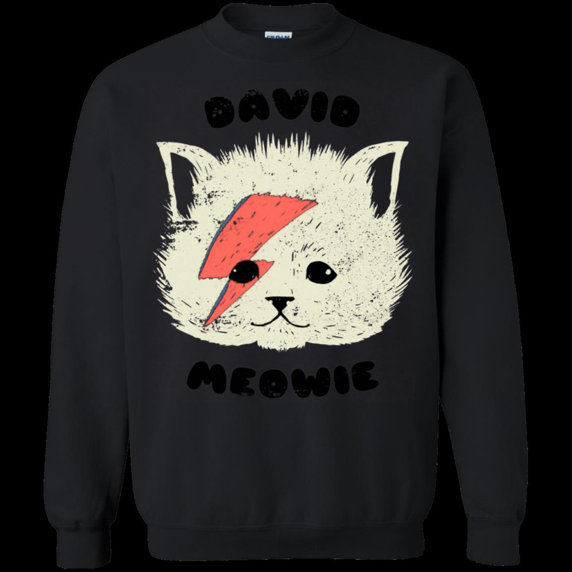 Cat David Bowie David Meowie T Shirt Hoodies Sweatshirt 3 » Cool Gifts for You - Mfamilygift Cat David Bowie David Meowie T Shirt Hoodies Sweatshirt 3