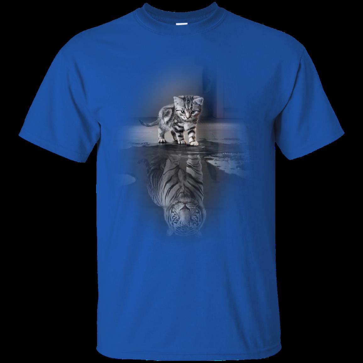 Cat Reflection T Shirt Hoodies Sweatshirt 4 » Cool Gifts for You - Mfamilygift Cat Reflection T Shirt Hoodies Sweatshirt 4