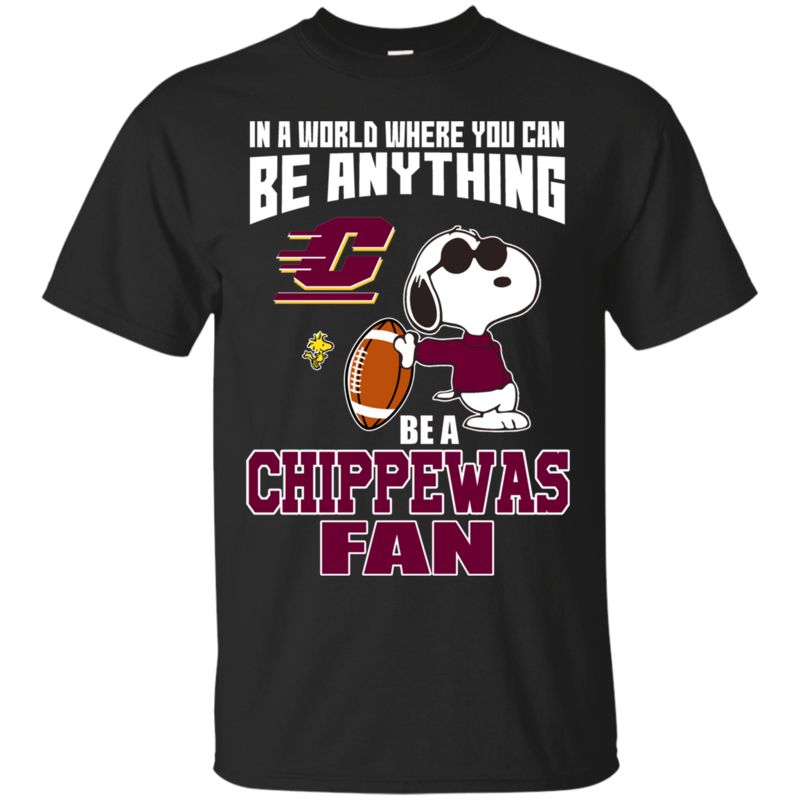 Central Michigan Chippewas Snoopy Shirts Be A Fan