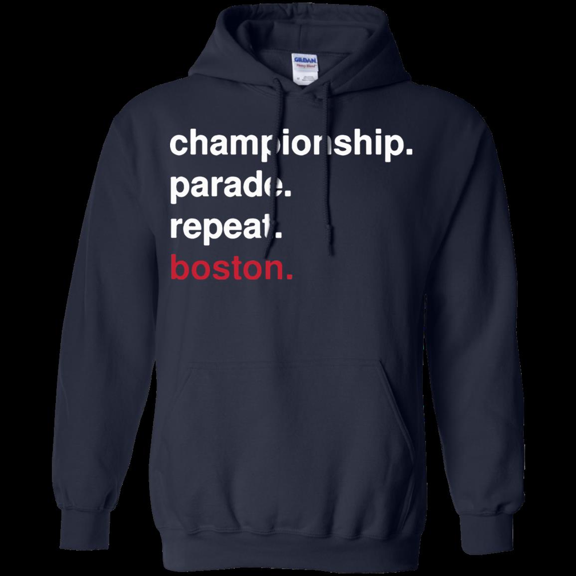 Championship Parade Repeat Boston Red Sox Hoodie 1 » Cool Gifts for You - Mfamilygift Championship Parade Repeat Boston Red Sox Hoodie 1