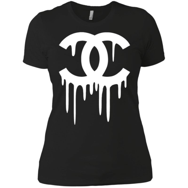 Chanel Logo Liquid Classic Ladies? Boyfriend Shirt