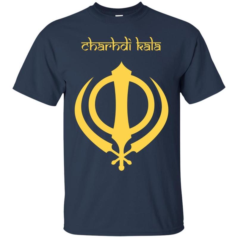 Charhdi Kala-sikhism Khanda-punjabi Deg Teg Fateh T-shirt 1 » Cool Gifts for You - Mfamilygift Charhdi Kala-sikhism Khanda-punjabi Deg Teg Fateh T-shirt 1