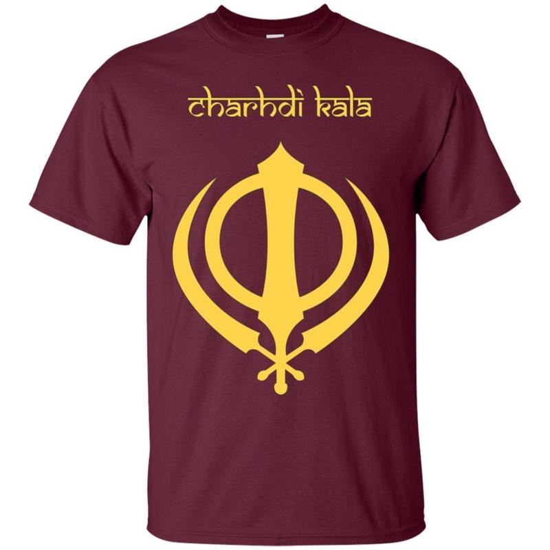 Charhdi Kala-sikhism Khanda-punjabi Deg Teg Fateh T-shirt 2 » Cool Gifts for You - Mfamilygift Charhdi Kala-sikhism Khanda-punjabi Deg Teg Fateh T-shirt 2