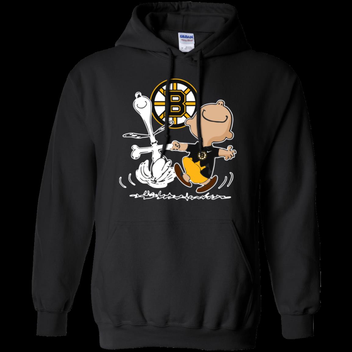 Charlie Brown & Snoopy Boston Bruins Shirt Hoodie Charlie Brown & Snoopy Boston Bruins Shirt Hoodie