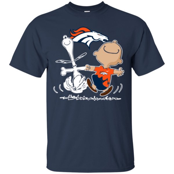 Charlie Brown & Snoopy Denver Broncos Shirt Cotton Shirt 3 » Cool Gifts for You - Mfamilygift Charlie Brown & Snoopy Denver Broncos Shirt Cotton Shirt 3