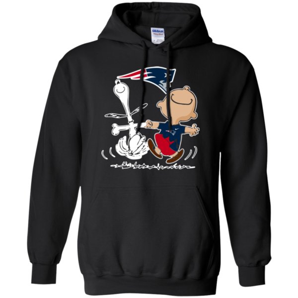Charlie Brown & Snoopy New England Patriots Shirt Hoodie