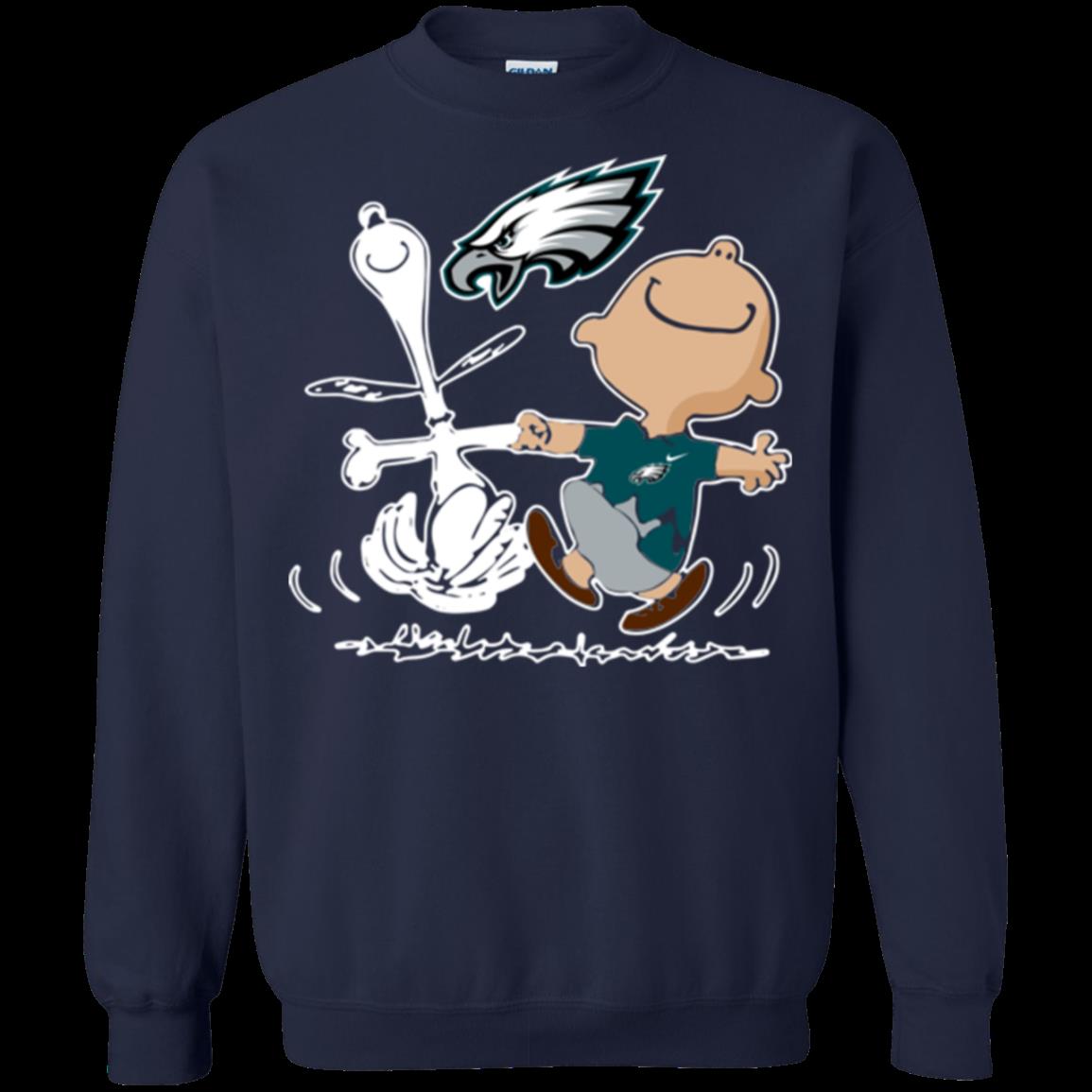 Charlie Brown & Snoopy Philadelphia Eagles Shirt Sweatshirt 1 » Cool Gifts for You - Mfamilygift Charlie Brown & Snoopy Philadelphia Eagles Shirt Sweatshirt 1