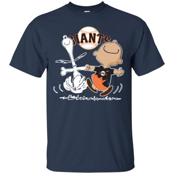 Charlie Brown & Snoopy San Francisco Giants Shirt Cotton Shirt 1 » Cool Gifts for You - Mfamilygift Charlie Brown & Snoopy San Francisco Giants Shirt Cotton Shirt 1