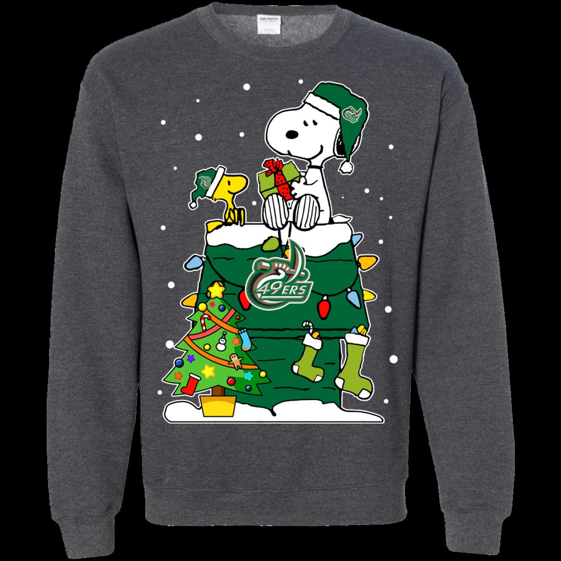 Charlotte 49ers Ugly Christmas Sweaters Snoopy Woodstock Hoodies Sweatshirts 2 » Cool Gifts for You - Mfamilygift Charlotte 49ers Ugly Christmas Sweaters Snoopy Woodstock Hoodies Sweatshirts 2