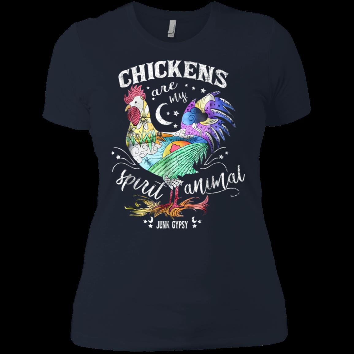 Chickens Are My Spirit Animal Junk Gypsy Funny Chicken Shirt Ladies Boyfriend Shirt 1 » Cool Gifts for You - Mfamilygift Chickens Are My Spirit Animal Junk Gypsy Funny Chicken Shirt Ladies Boyfriend Shirt 1