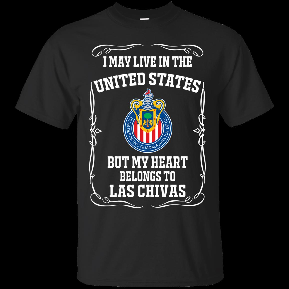 Chivas Guadalajara United States Shirts My Heart Belongs To Las Chivas