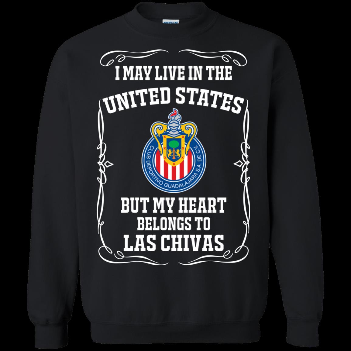 Chivas Guadalajara United States Shirts My Heart Belongs To Las Chivas 3 » Cool Gifts for You - Mfamilygift Chivas Guadalajara United States Shirts My Heart Belongs To Las Chivas 3
