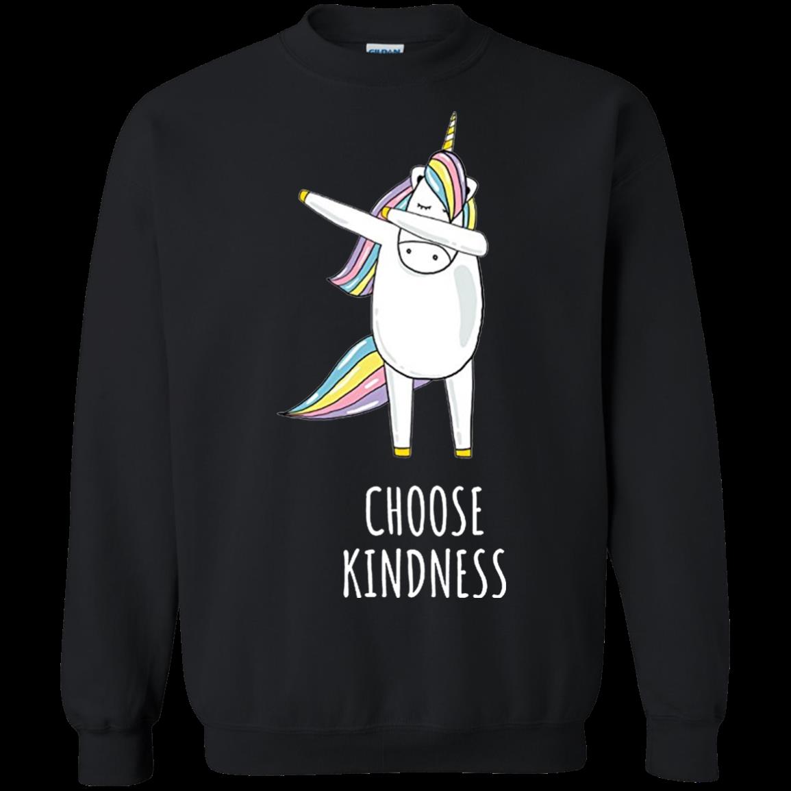 Choose Kindness Anti Bullying With Dabbing Unicorn T Shirt Hoodie Sweater 3 » Cool Gifts for You - Mfamilygift Choose Kindness Anti Bullying With Dabbing Unicorn T Shirt Hoodie Sweater 3