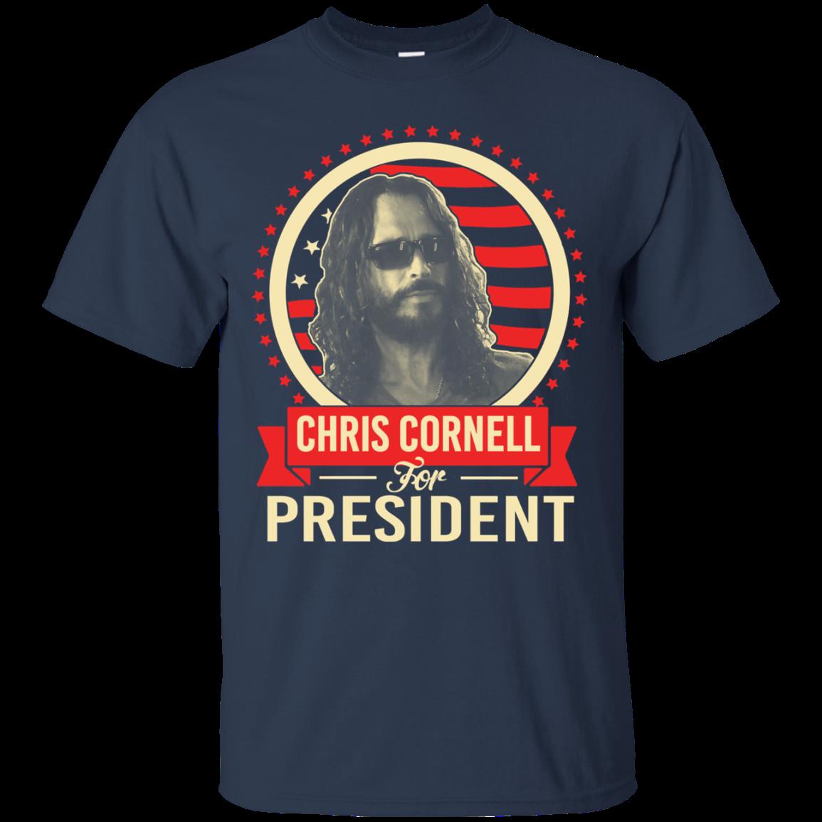 Chris Cornell Shirts For President 1 » Cool Gifts for You - Mfamilygift Chris Cornell Shirts For President 1