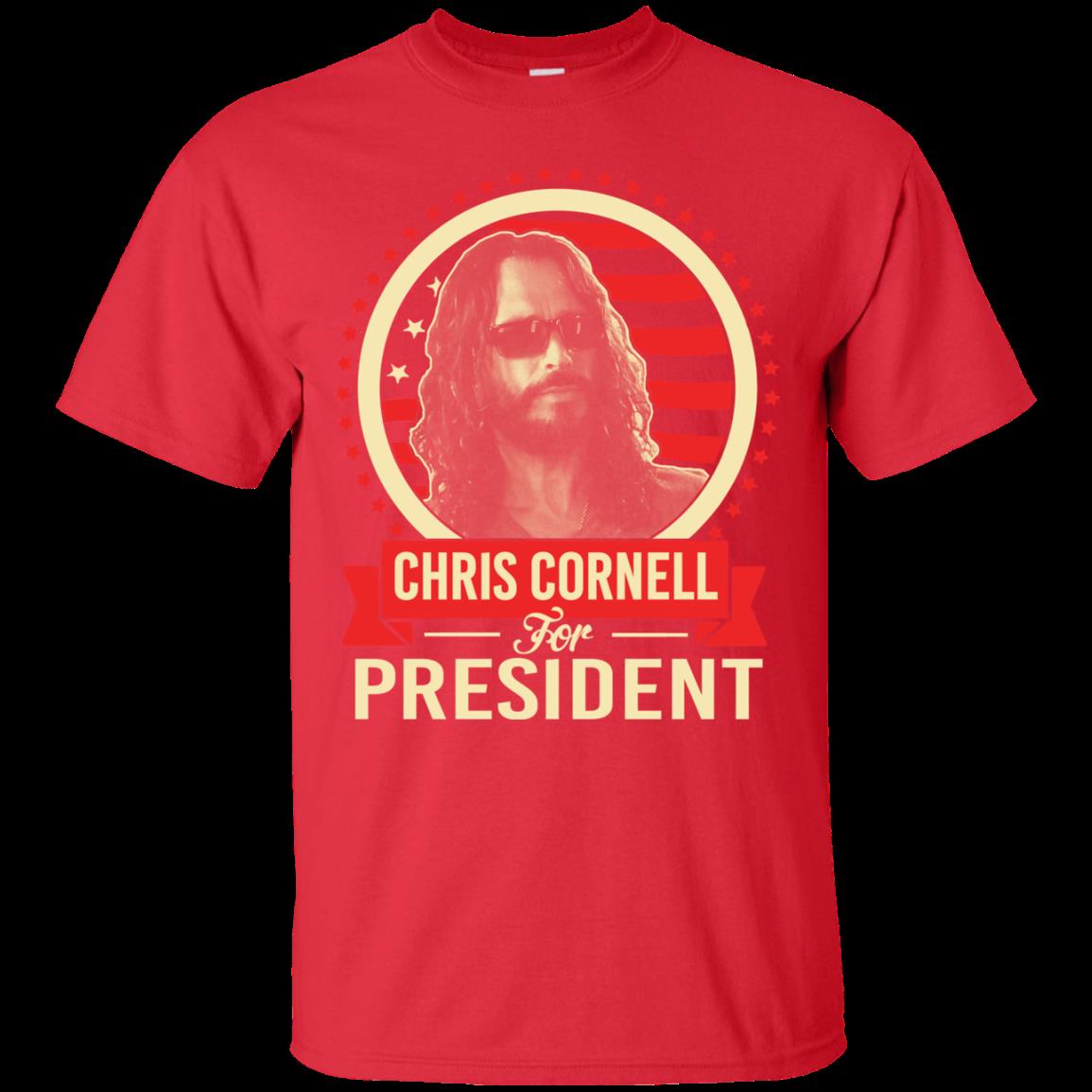 Chris Cornell Shirts For President 4 » Cool Gifts for You - Mfamilygift Chris Cornell Shirts For President 4
