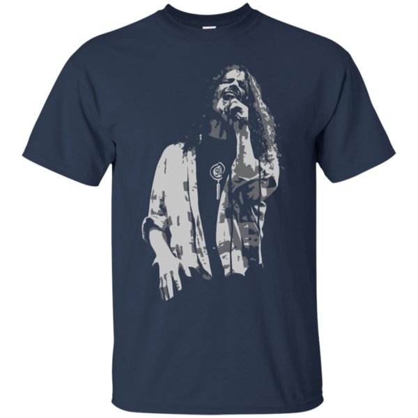 Chris Cornell Sound Garden Concert Black T Shirt Cotton Shirt 1 » Cool Gifts for You - Mfamilygift Chris Cornell Sound Garden Concert Black T Shirt Cotton Shirt 1