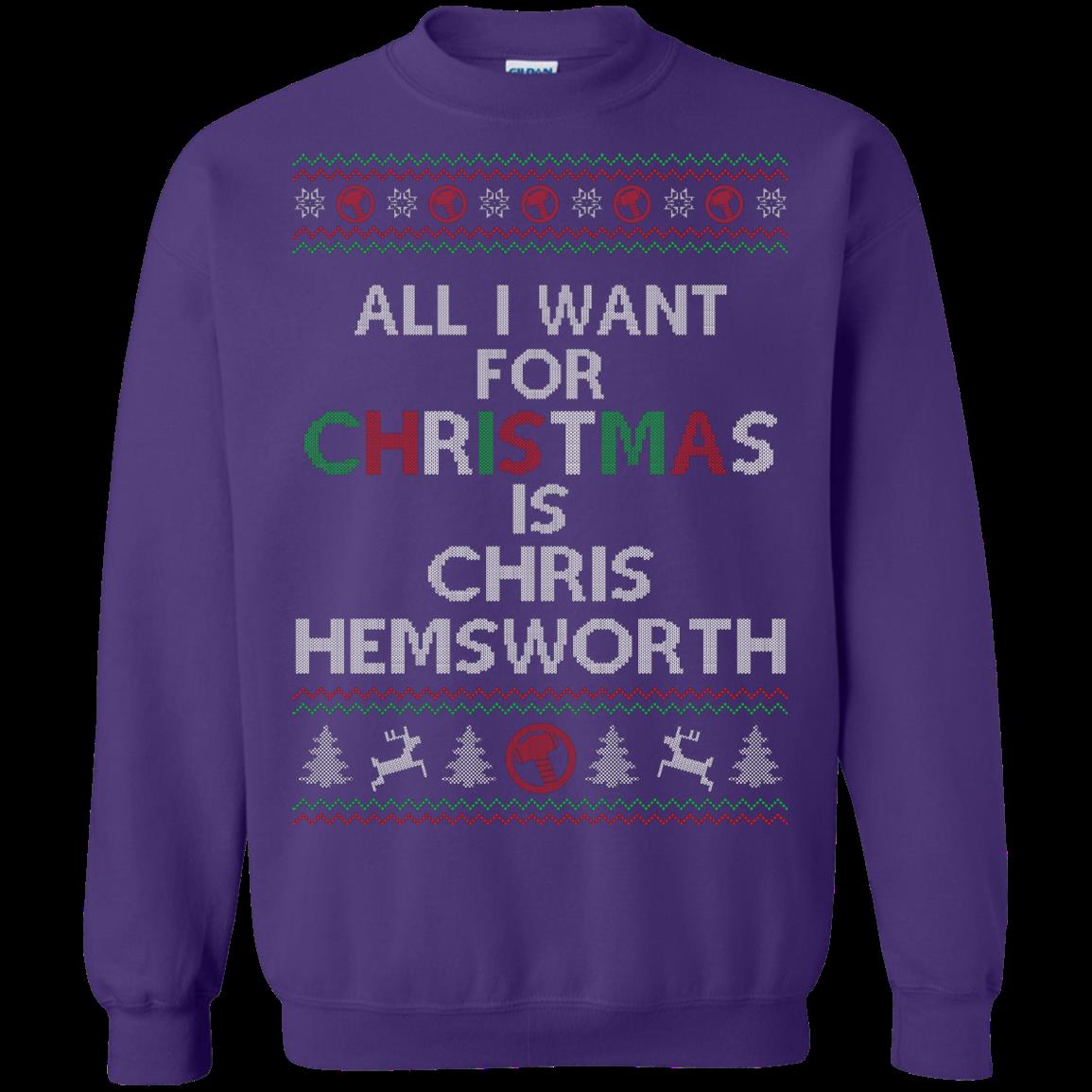 Chris Hemsworth Ugly Christmas Sweater All I Want For Christmas Is Chris Hemsworth 3 » Cool Gifts for You - Mfamilygift Chris Hemsworth Ugly Christmas Sweater All I Want For Christmas Is Chris Hemsworth 3