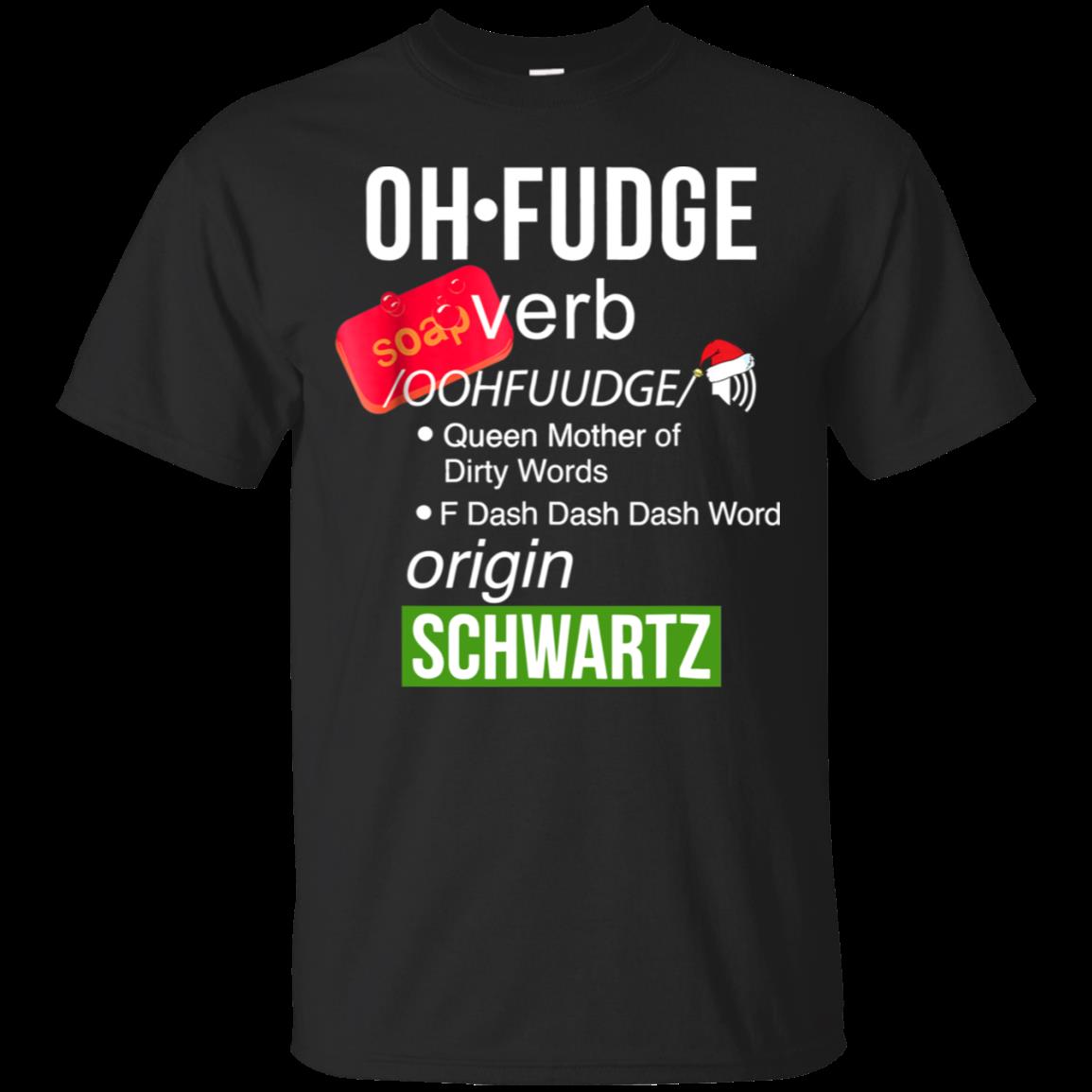 Christmas Fudge Definition Leg Lamp Fragile Shirt Cotton Shirt