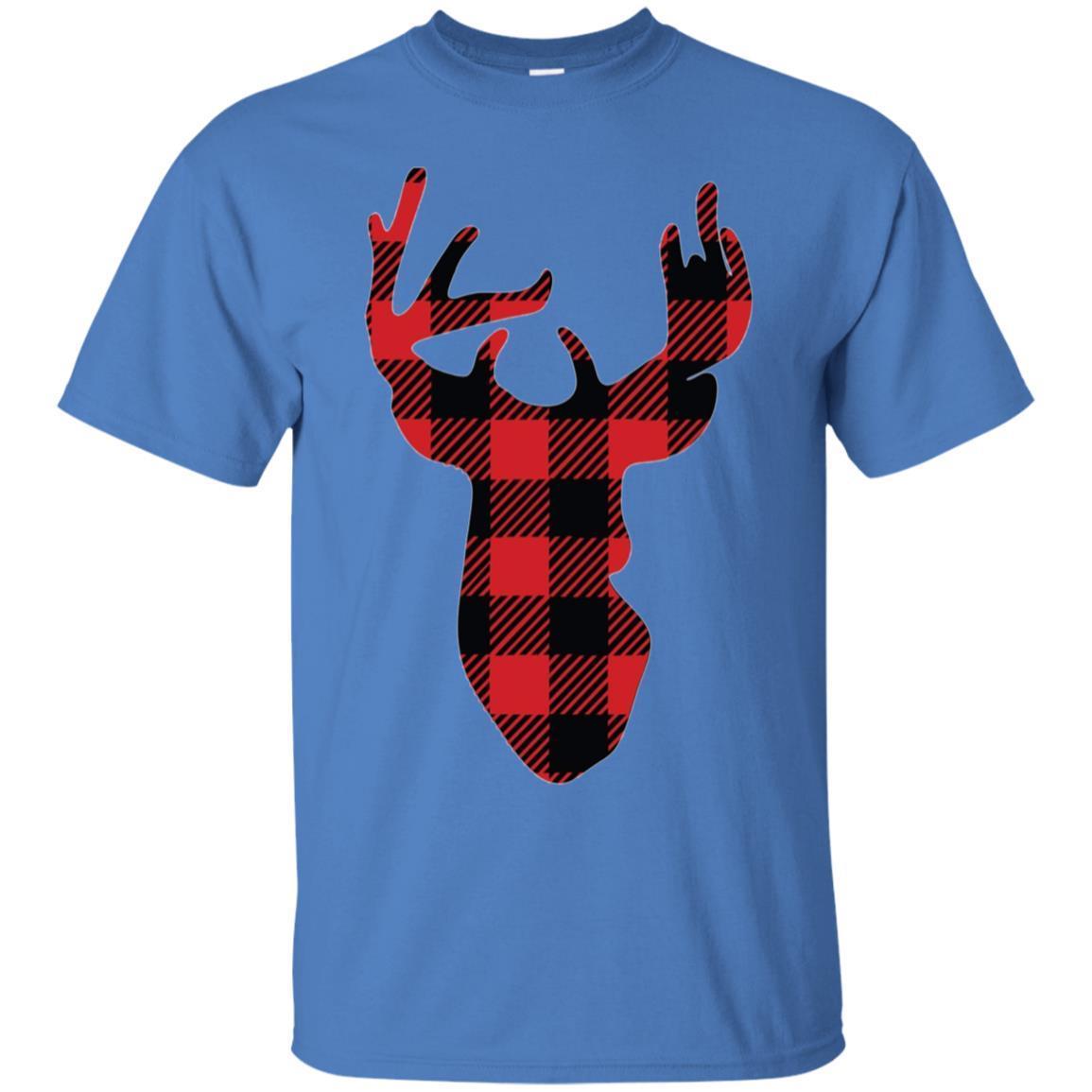 Christmas Shirt, Buffalo Plaid Christmas Reindeer T-shirt 4 » Cool Gifts for You - Mfamilygift Christmas Shirt, Buffalo Plaid Christmas Reindeer T-shirt 4