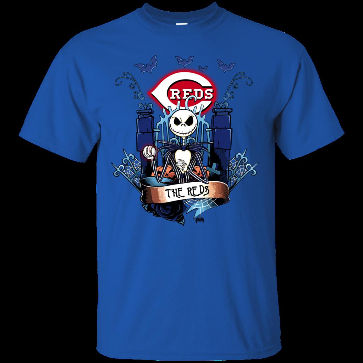 Cincinnati Reds Halloween The Nightmare Before Christmas Shirts 1 » Cool Gifts for You - Mfamilygift Cincinnati Reds Halloween The Nightmare Before Christmas Shirts 1