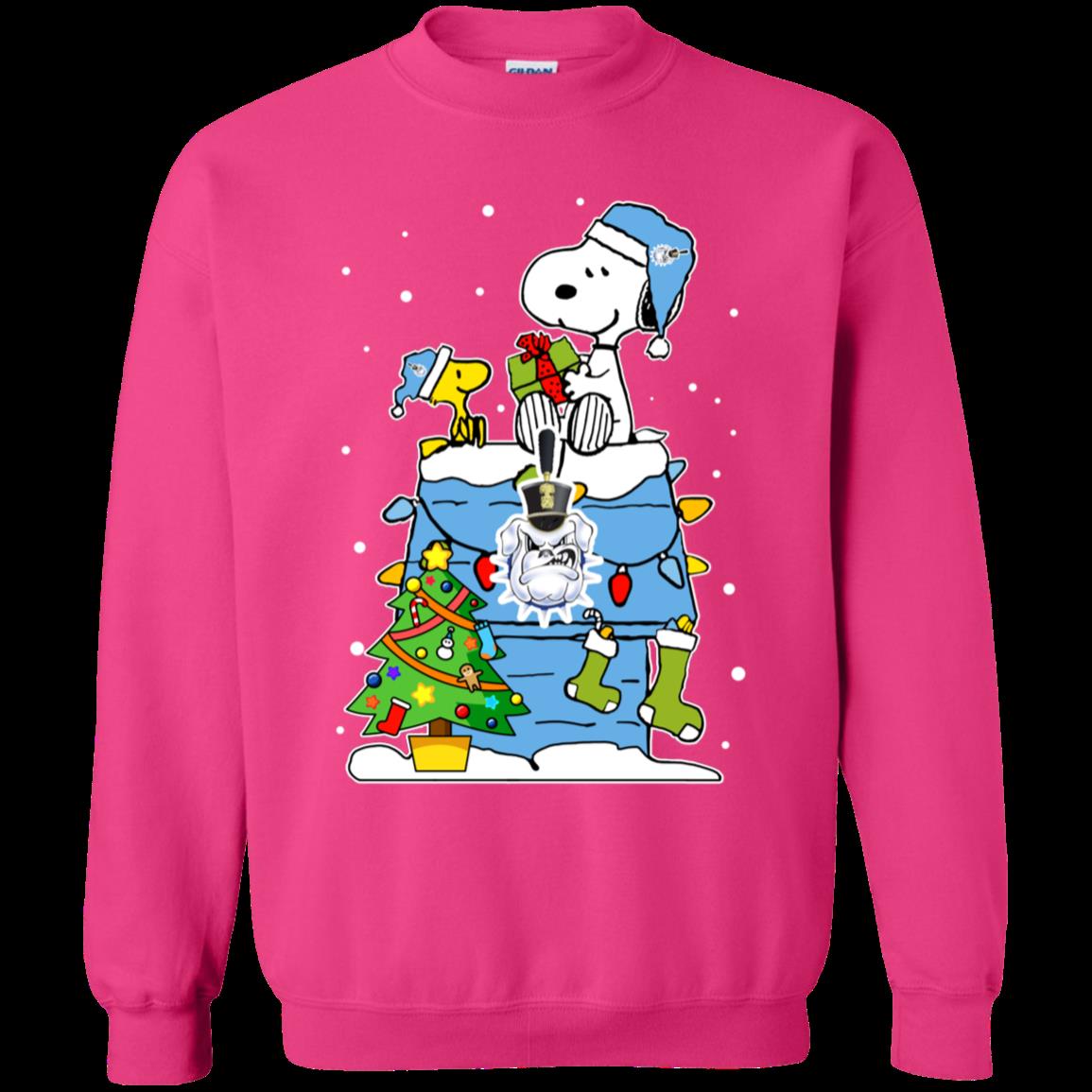 Citadel Bulldogs Ugly Christmas Sweaters Snoopy Hoodies Sweatshirts 3 » Cool Gifts for You - Mfamilygift Citadel Bulldogs Ugly Christmas Sweaters Snoopy Hoodies Sweatshirts 3