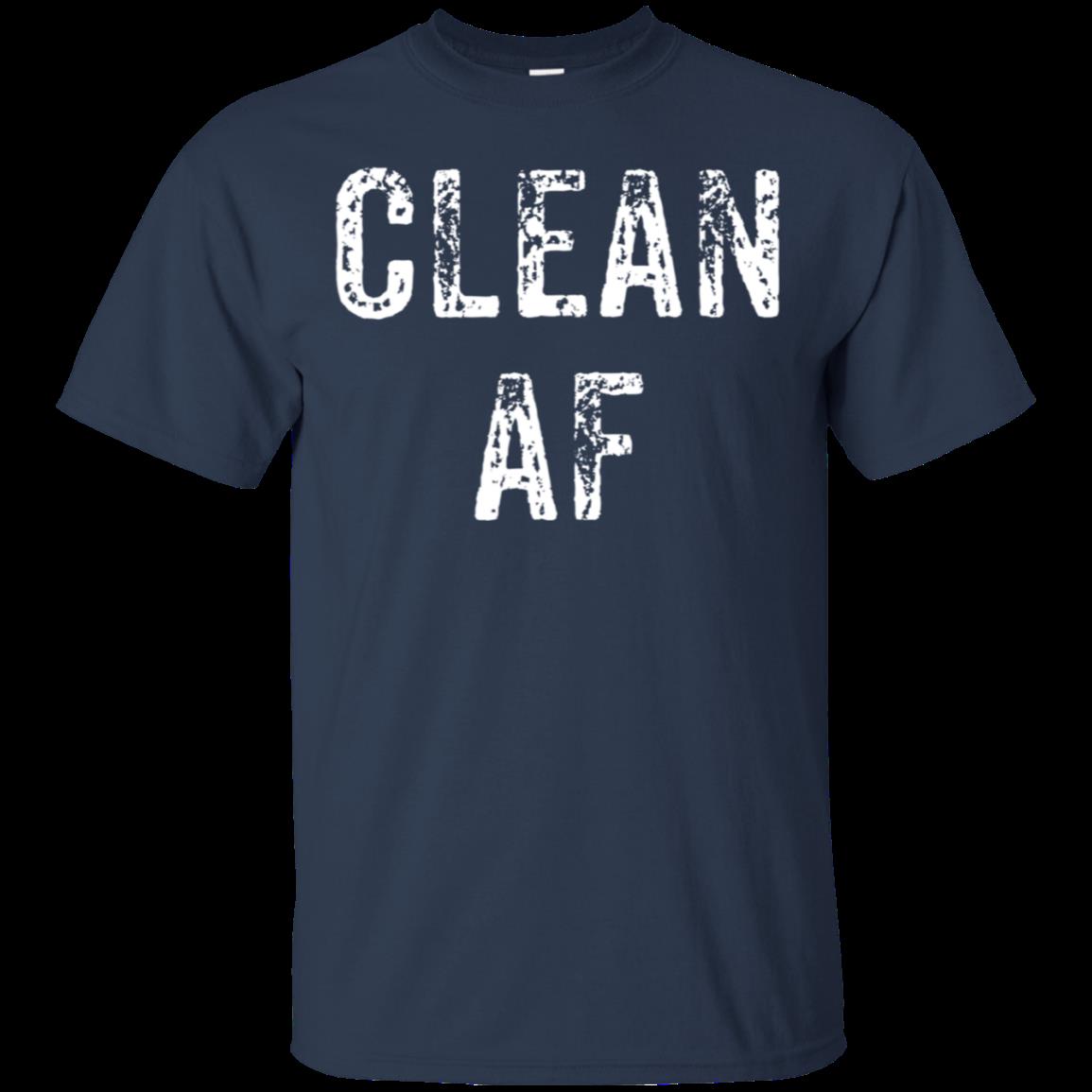 Clean Af Na, Aa, Anonymous Clothes Shirt Cotton Shirt 1 » Cool Gifts for You - Mfamilygift Clean Af Na, Aa, Anonymous Clothes Shirt Cotton Shirt 1