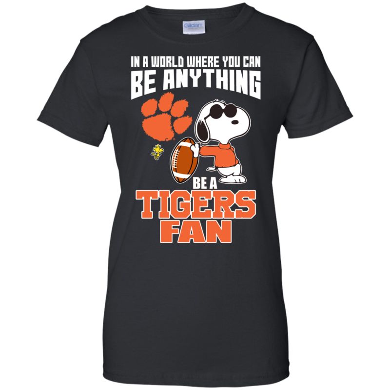 Clemson Tigers Snoopy Shirts Be A Fan