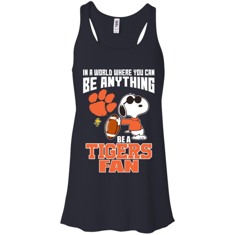 Clemson Tigers Snoopy Shirts Be A Fan 1 » Cool Gifts for You - Mfamilygift Clemson Tigers Snoopy Shirts Be A Fan 1