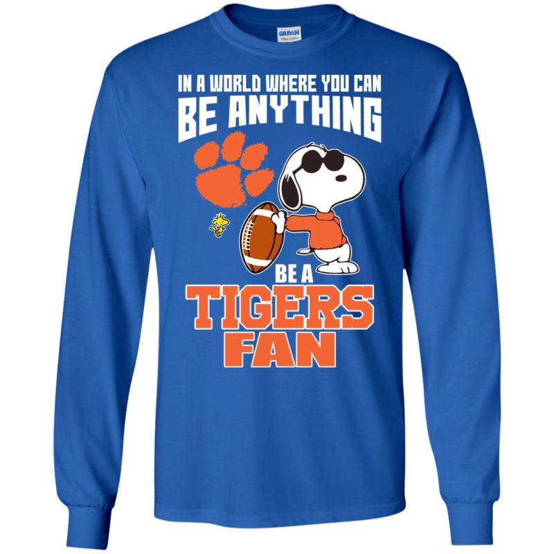 Clemson Tigers Snoopy Shirts Be A Fan 3 » Cool Gifts for You - Mfamilygift Clemson Tigers Snoopy Shirts Be A Fan 3