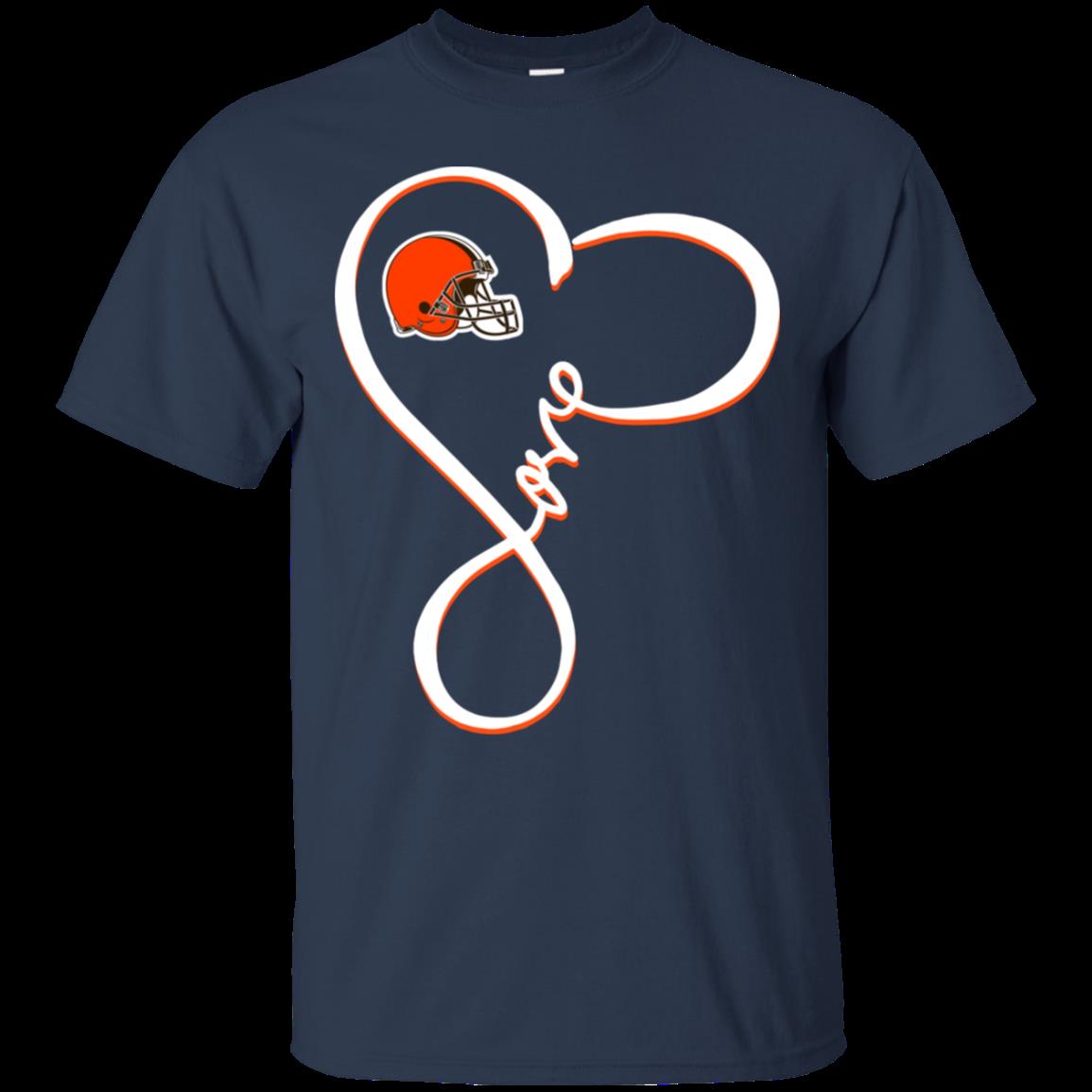 Cleveland Browns Shirts Love 1 » Cool Gifts for You - Mfamilygift Cleveland Browns Shirts Love 1
