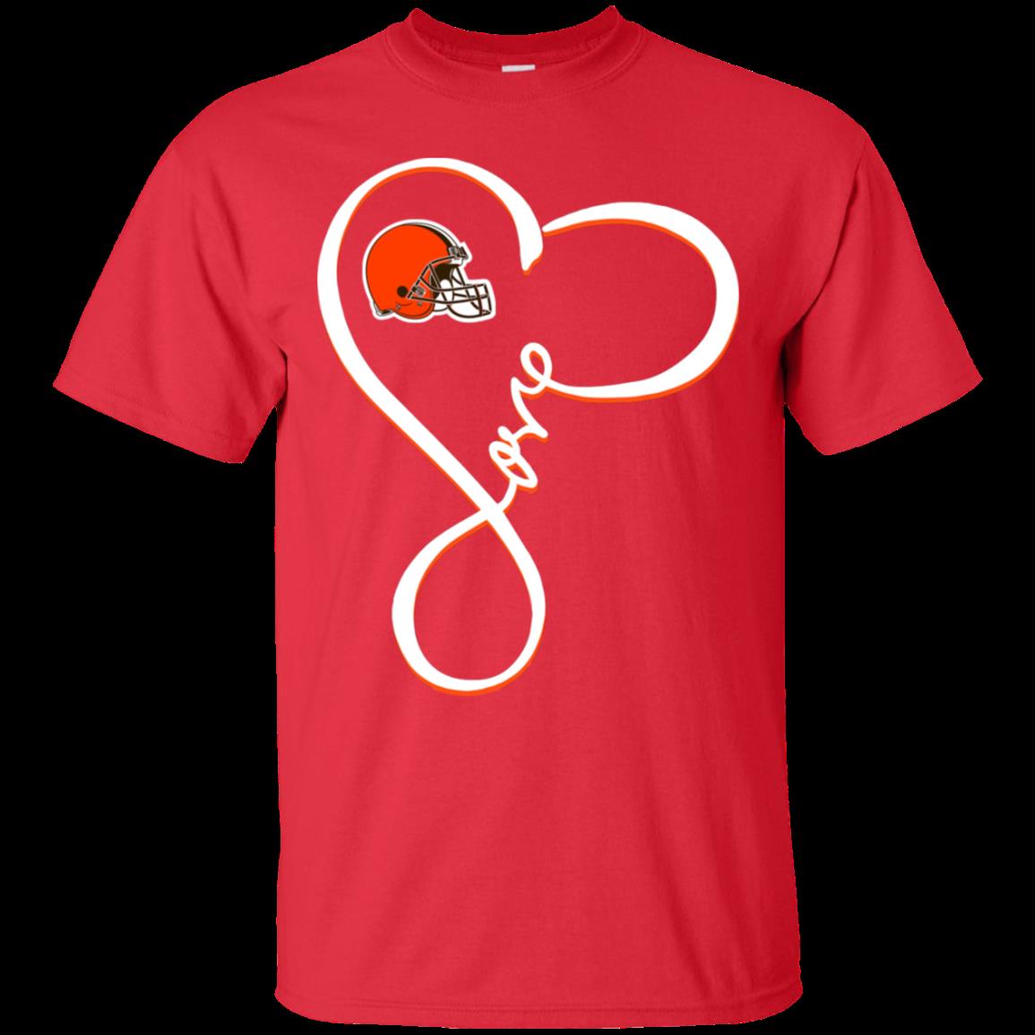 Cleveland Browns Shirts Love 4 » Cool Gifts for You - Mfamilygift Cleveland Browns Shirts Love 4