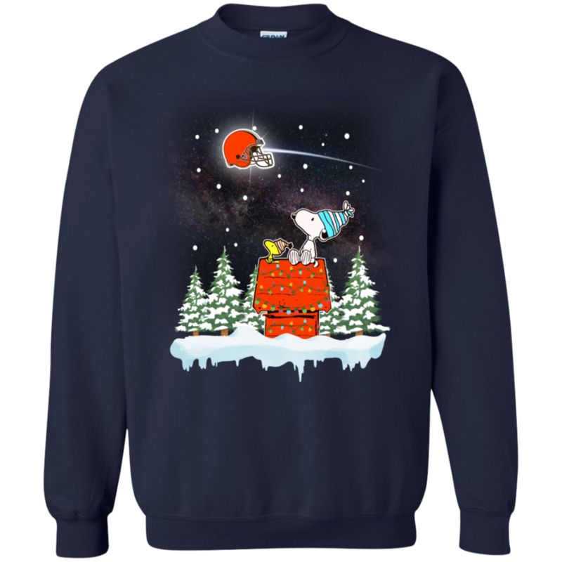 Cleveland Browns Ugly Christmas Sweater Snoopy Woodstock 1 » Cool Gifts for You - Mfamilygift Cleveland Browns Ugly Christmas Sweater Snoopy Woodstock 1