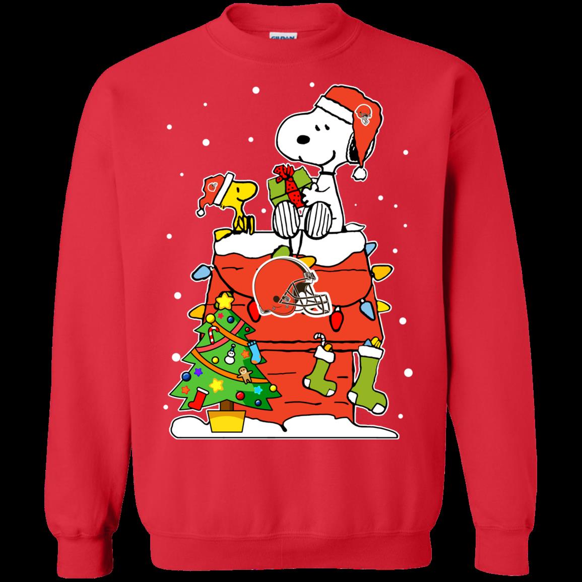 Cleveland Browns Ugly Christmas Sweaters Snoopy Hoodies Sweatshirts 4 » Cool Gifts for You - Mfamilygift Cleveland Browns Ugly Christmas Sweaters Snoopy Hoodies Sweatshirts 4