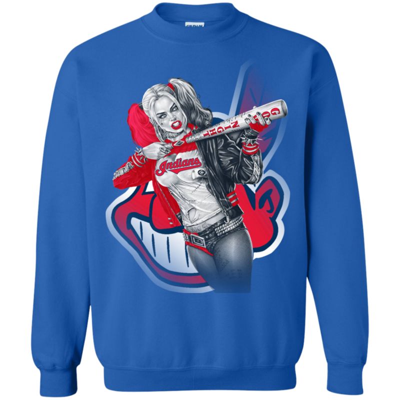 Cleveland Indians Harley Quinn Shirts The Logo 2 » Cool Gifts for You - Mfamilygift Cleveland Indians Harley Quinn Shirts The Logo 2
