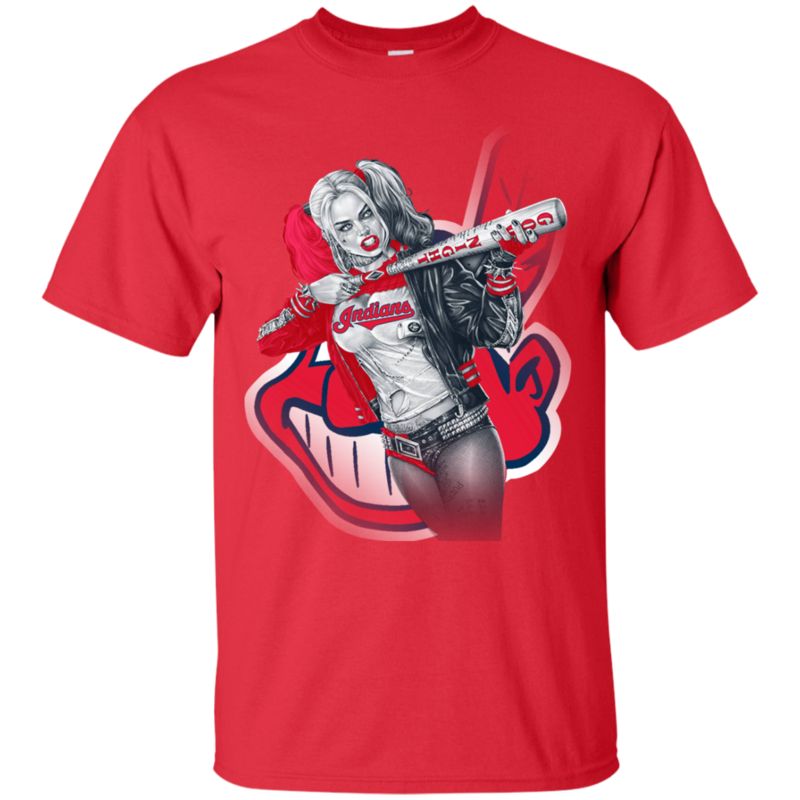 Cleveland Indians Harley Quinn Shirts The Logo 4 » Cool Gifts for You - Mfamilygift Cleveland Indians Harley Quinn Shirts The Logo 4