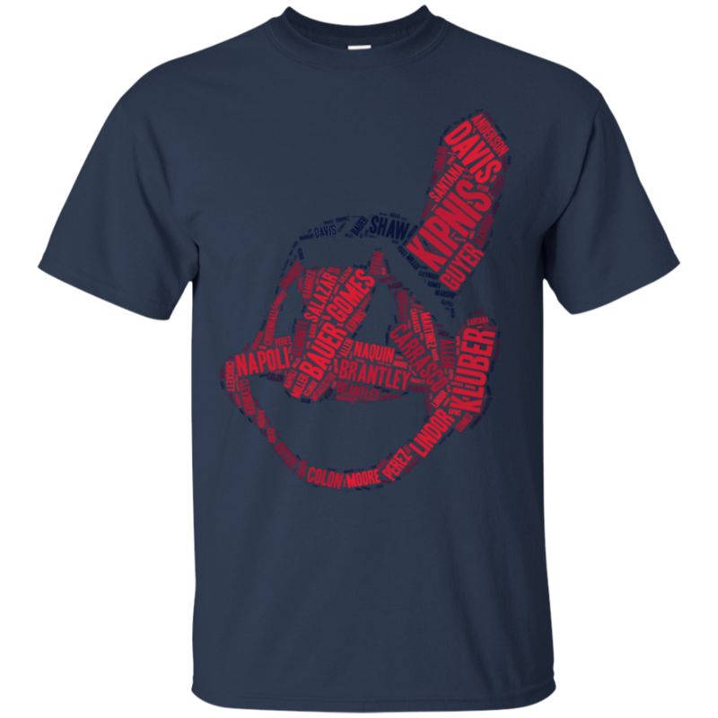 Cleveland Indians Typography Shirts 1 » Cool Gifts for You - Mfamilygift Cleveland Indians Typography Shirts 1