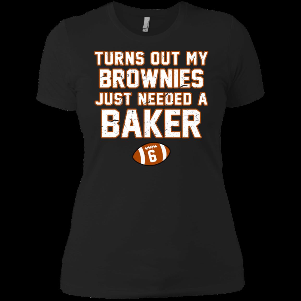 Cleveland Turns Out My Brownies Just Needed A Baker Shirt Ladies' Boyfriend Shirt Cleveland Turns Out My Brownies Just Needed A Baker Shirt Ladies' Boyfriend Shirt