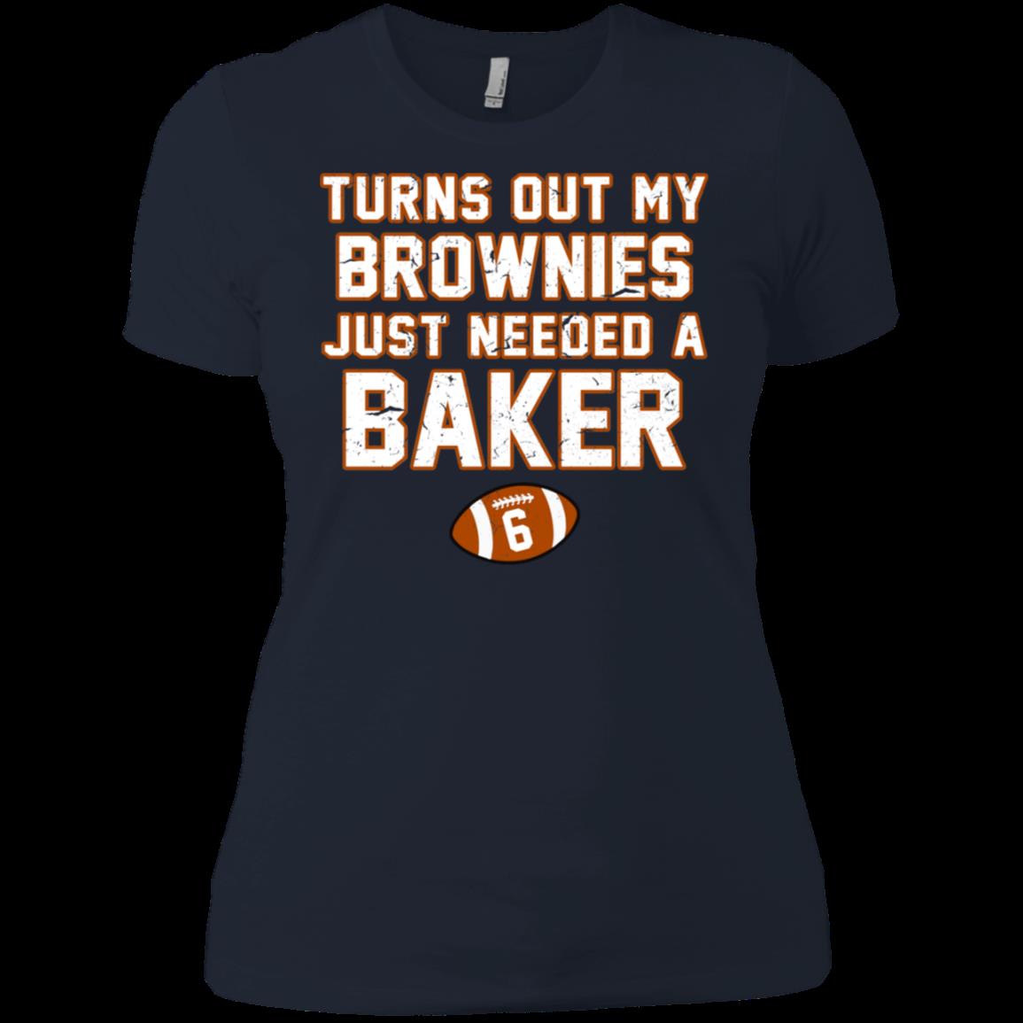Cleveland Turns Out My Brownies Just Needed A Baker Shirt Ladies Boyfriend Shirt 1 » Cool Gifts for You - Mfamilygift Cleveland Turns Out My Brownies Just Needed A Baker Shirt Ladies Boyfriend Shirt 1