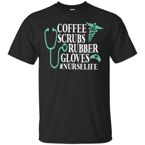 Cna Week Coffee Scrubs And Rubber Gloves Shirt Cotton Shirt Cna Week Coffee Scrubs And Rubber Gloves Shirt Cotton Shirt