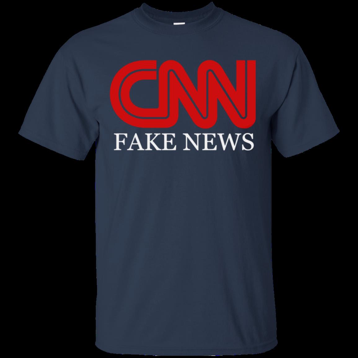 Cnn Fake News Funny T Shirt Cotton Shirt 1 » Cool Gifts for You - Mfamilygift Cnn Fake News Funny T Shirt Cotton Shirt 1