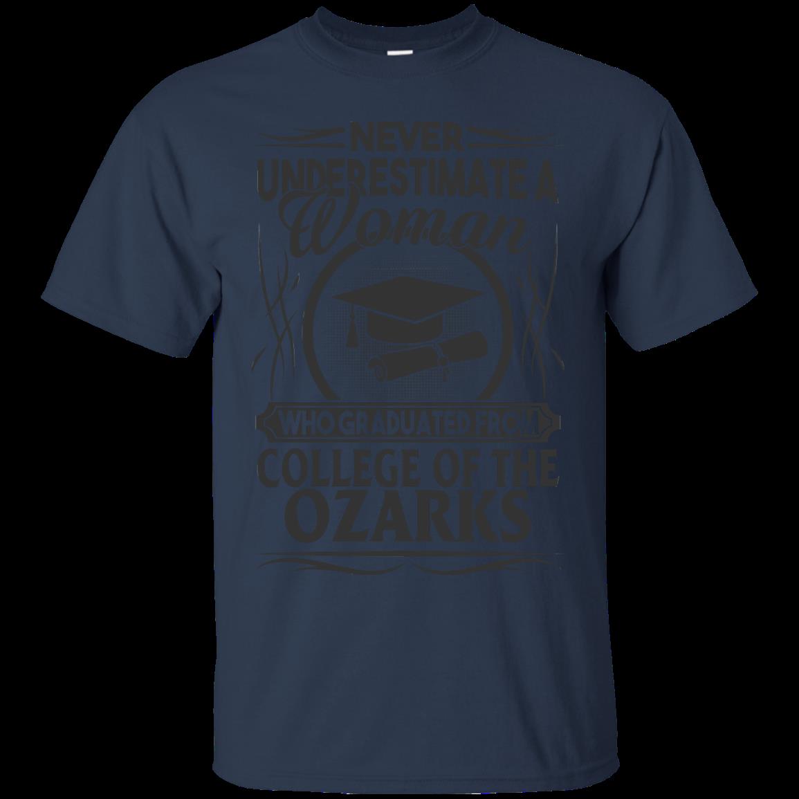 College Of The Ozarks Graduate Woman Shirts Never Underestimate 1 » Cool Gifts for You - Mfamilygift College Of The Ozarks Graduate Woman Shirts Never Underestimate 1